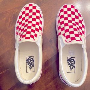Vans - Red Checkered
